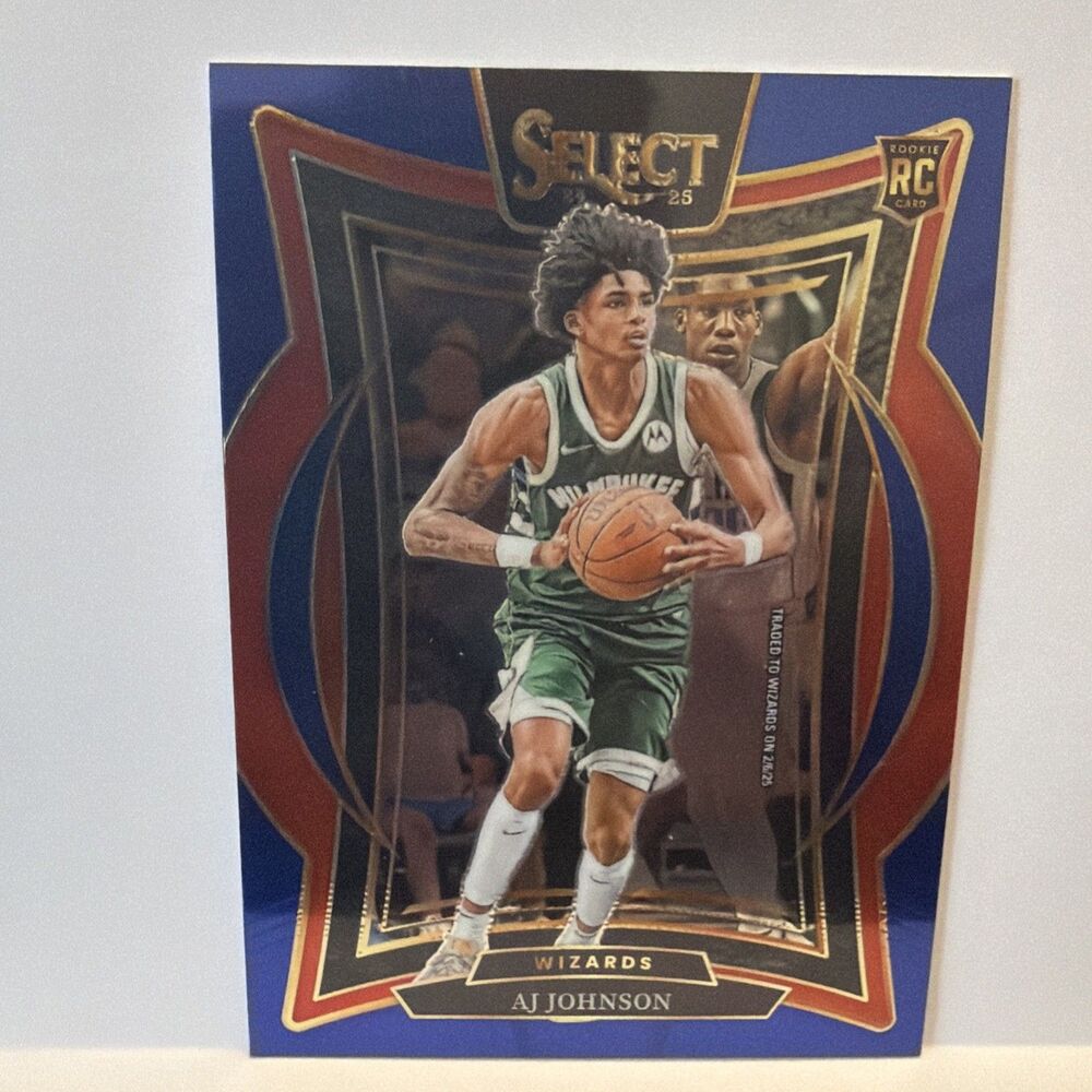 2024-25 Panini Select Aj Johnson Silver RC #67